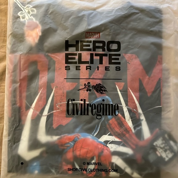 Civil regime spider man shirt - Picture 4 of 4